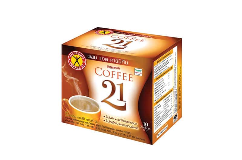 กาแฟลดน้ำหนัก NATUREGIFT Coffee 21