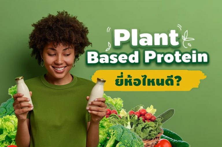 Plant based protein ยี่ห้อไหนดี รีวิวจริงต้องดู